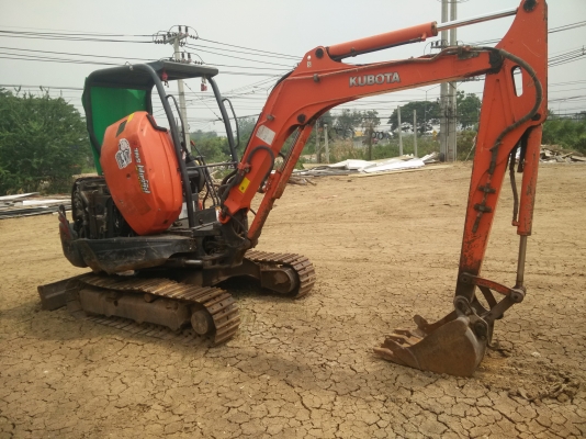 รถแม็คโค Kubota KX91-3S2 สภาพสวยๆ ใช้งานได้ดี เอวแน่น เครื่องดี ปั้มดี