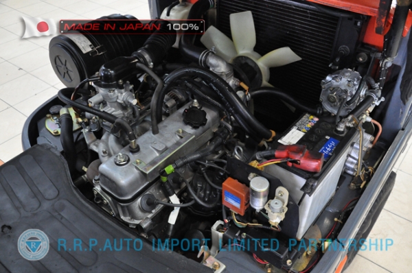 ขายรถโฟล์คลิฟท์มือสอง TOYOTA รุ่น 6FG15-30575 นำเข้าจากประเทศญี่ปุ่น 100\% ไม่เคยใช้งานในไทย