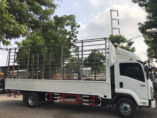 ขาย6ล้อISUZU FRR 210แรงม้ายูโร3 จดปี57กระบะคาร์โก้พร้อมคอกยาว6.50เมตรเจ้าของมือแรกป้ายแดง