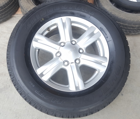 ขายล้อISUZU Mu-X ขอบ 17 ยางปี 3315  4 ล้อ
