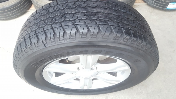 ขายล้อISUZU Mu-X ขอบ 17 ยางปี 3315  4 ล้อ