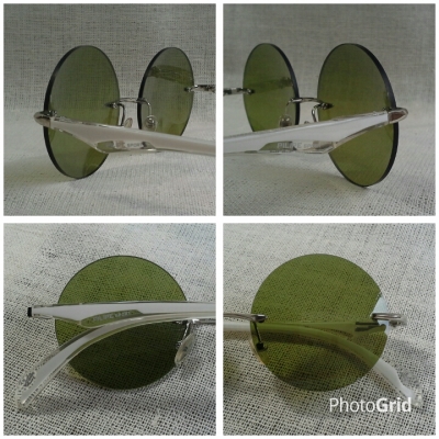 แว่นตาเยอรมันร่วมสมัย   &#039;หยดน้ำ จอห์น เลนนอน&#039; ที่น่าสนใจที่สุด  Authentic PILIPE Sport handmade in Germany