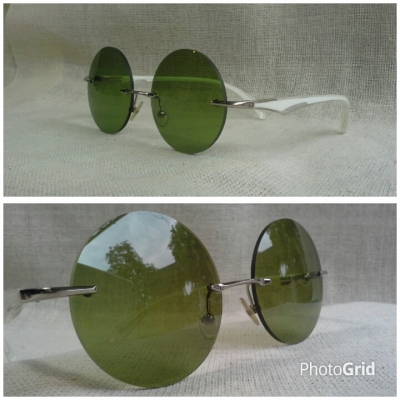 แว่นตาเยอรมันร่วมสมัย   &#039;หยดน้ำ จอห์น เลนนอน&#039; ที่น่าสนใจที่สุด  Authentic PILIPE Sport handmade in Germany