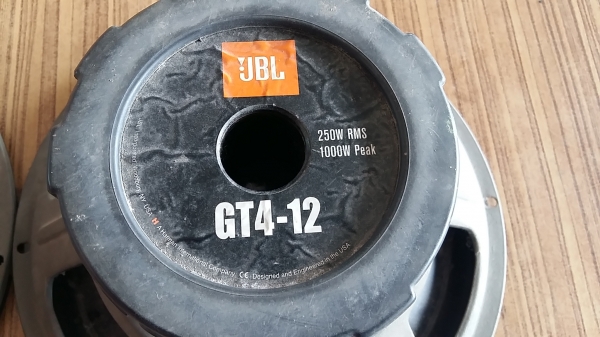 ขาย ลำโพง JBL GT4-12 สภาพสวยใช้ได้ค่ะ คู่ละ 3500.-