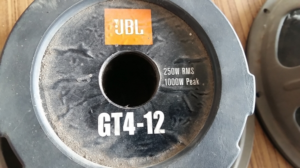 ขาย ลำโพง JBL GT4-12 สภาพสวยใช้ได้ค่ะ คู่ละ 3500.-