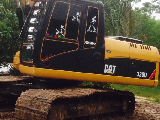 Cat320D-E 10500ชั่วโมง เอกสารเป็นเล่มทะเบียน