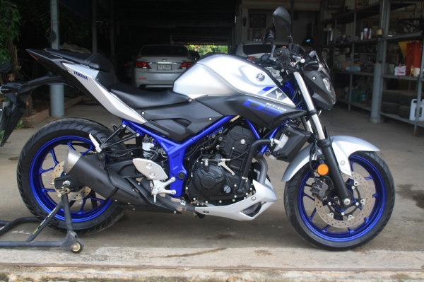 ขาย MT 03 321 CC ปี 2015 รถวิ่ง 3XXX มือเดียวออกศูนย์ รถใหม่มาก 112000