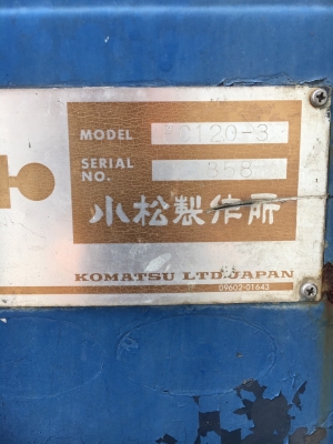 Komatsu PC120 รุ่น3