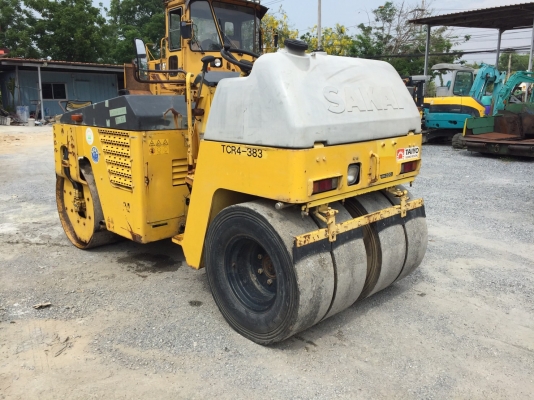 รถบด SAKAI TW500-1 รุ่นใหม่ยอดนิยม จากญี่ปุ่นแท้ๆ เครื่อง Isuzu ฝาเรียบ