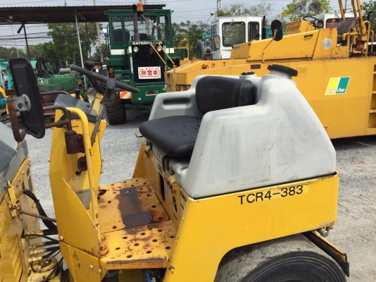 รถบด SAKAI TW500-1 รุ่นใหม่ยอดนิยม จากญี่ปุ่นแท้ๆ เครื่อง Isuzu ฝาเรียบ