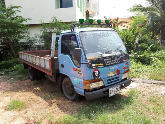 ขาย 195,000 ด่วน ISUZU NKR 58LK หัวการ์ตูน(ลงเล่มแล้ว) เครื่อง110แรง สภาพพร้อมใช้งาน คัชชีสวย กระบะเ