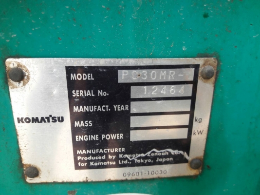 ขายค่ะ..KOMATSU PC30MR  เก่าญี่ปุ่นแท้  มีลายแย๊ก  ชั่วโมงน้อย  เดิมๆๆ  สภาพดี  ลองระบบกันได้ทุกวัน  โทร  089-3818694  ดวงนภา