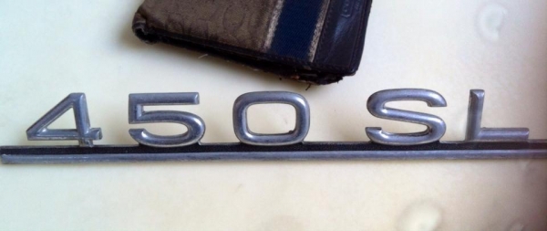 โลโก้กระโปรงหลัง 450 SL โลโก้กระโปรงหลัง 450 SL