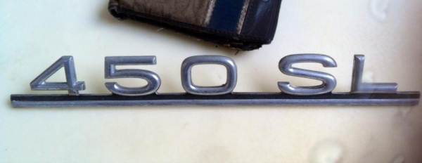 โลโก้กระโปรงหลัง 450 SL โลโก้กระโปรงหลัง 450 SL
