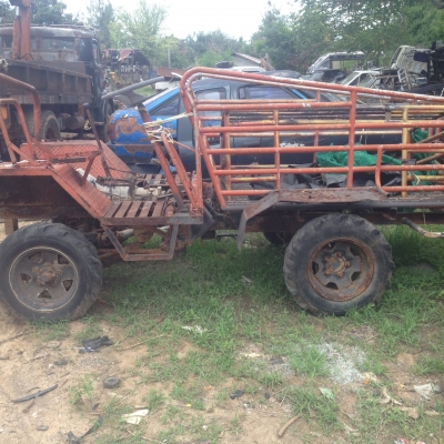 ขายด่วน โครงรถดั้มเปอร์ 2เพลา ตามสภาพ ใส่เครืองวิ่งได้เลย 25000