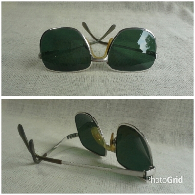 แว่นตาทองขาว (หายาก) ยุค &#039;60s  &#039;เทพเจ้าของชาวเยอรมัน&#039;  ราคานักศึกษา!  Vintage RODENSTOCK &#039;Lord&#039; handmade in Germany  10 K