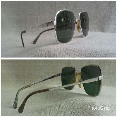 แว่นตาทองขาว (หายาก) ยุค &#039;60s  &#039;เทพเจ้าของชาวเยอรมัน&#039;  ราคานักศึกษา!  Vintage RODENSTOCK &#039;Lord&#039; handmade in Germany  10 K