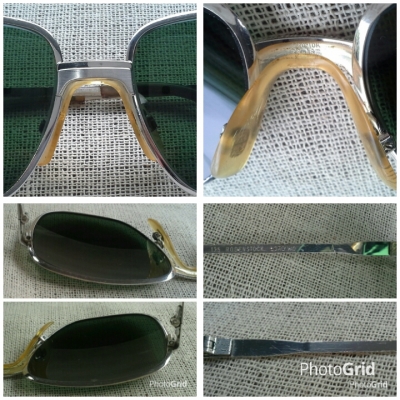 แว่นตาทองขาว (หายาก) ยุค &#039;60s  &#039;เทพเจ้าของชาวเยอรมัน&#039;  ราคานักศึกษา!  Vintage RODENSTOCK &#039;Lord&#039; handmade in Germany  10 K