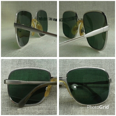 แว่นตาทองขาว (หายาก) ยุค &#039;60s  &#039;เทพเจ้าของชาวเยอรมัน&#039;  ราคานักศึกษา!  Vintage RODENSTOCK &#039;Lord&#039; handmade in Germany  10 K