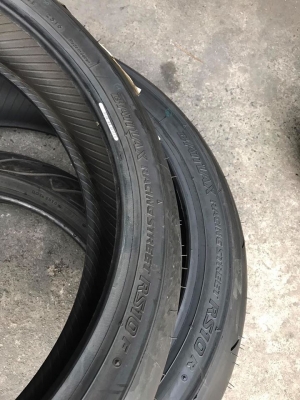 สิ้นสุดการรอคอย Bridgestone RS10 120/70/17-190/55/17