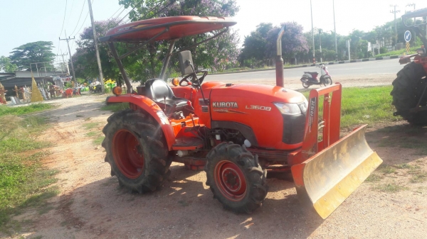 ขายรถไถ Kubota L3608 รถสวยเดิมๆๆพร้อมอุปกรณ์หน้าหลัง มีเล่มพร้อมโอนครับ