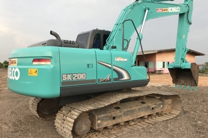 ขาย!! >>> Kobelco Sk200 Mark8 Yn12 SuperX ซีเรียลสูง สวยเต็มมาก ไมล์5,000ชั่วโมง <<< เบอร์ติดต่อ 098-7155789