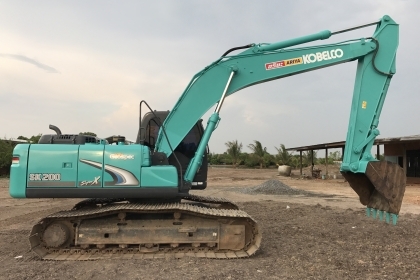 ขาย!! >>> Kobelco Sk200 Mark8 Yn12 SuperX ซีเรียลสูง สวยเต็มมาก ไมล์5,000ชั่วโมง <<< เบอร์ติดต่อ 098-7155789