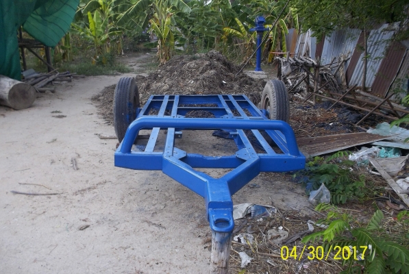 ขายเทรนเลอร์ บรรทุกแมคโค น้อย  ยาว 280 กว้าง 140 ยาง700 ขอบ16