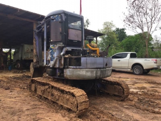 ขาย 395,000 บาท KOMATSU PC 75 UU-2 เครื่องดี ปั้มแรง โช่หนา  เอวแน่น พร้อมใช้งาน เอกสารชื้อขาย   รถอยู่ จ.อำนาจเจริญ โทร&amp;ไอดีไลน์ 0610710295