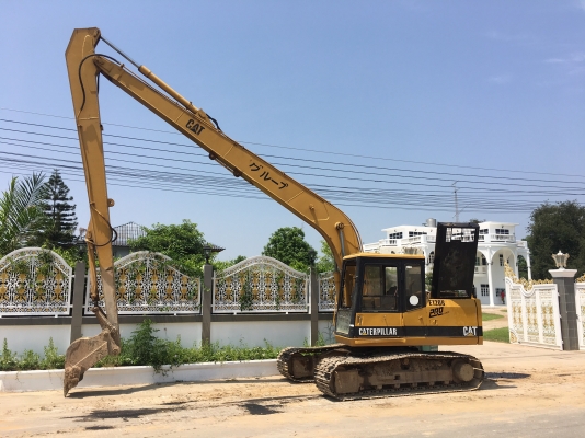 ขายด่วน CAT E120B บูมยาว14เมตร สภาพเก่านอกพร้อมใช้งาน เครื่องปั้มดี โซ่ช่วงล่างสวย เอกสารมบอินวอยซ์
