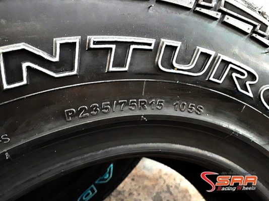GT RADIAL ADVENTURO AT3 235/75R15 เส้นละ 2,900 บาท