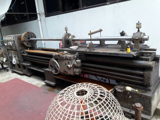 ขายเครื่องกลึงยาว3เมตรวงสวิง630เมตรรู4นิ้ว3เพลาพร้อมใช้ราคากันเองครับ