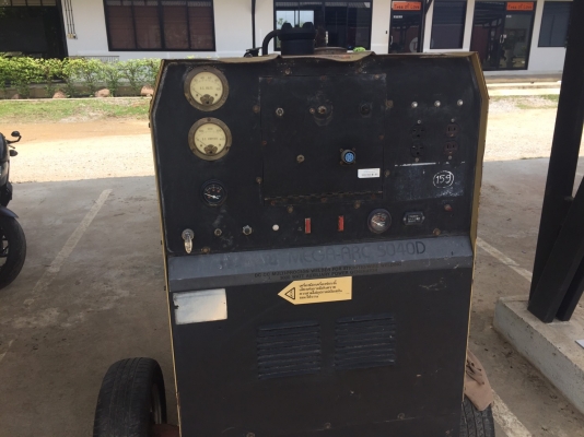 เครื่องปั้นไฟพร้อมเชื่อม Hobart mega arc 5040d diesel