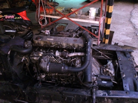 ขาย เครืองพร้อมเกียร์ isuzu 4hg1 turbo 135 แรงม้า