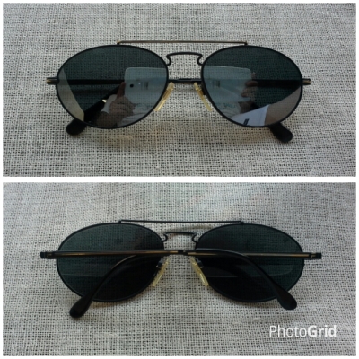 แว่นตาอิตาเลียนวินเทจยุค '90s 'ราชสีห์ดำ - เลนส์ปรอท' Original FILA handmade in Italy แว่นตาอิตาเลียนวินเทจยุค '90s 'ราชสีห์ดำ - เลนส์ปรอท' Original FILA handmade in Italy