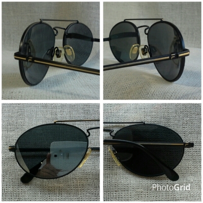 แว่นตาอิตาเลียนวินเทจยุค '90s 'ราชสีห์ดำ - เลนส์ปรอท' Original FILA handmade in Italy แว่นตาอิตาเลียนวินเทจยุค '90s 'ราชสีห์ดำ - เลนส์ปรอท' Original FILA handmade in Italy