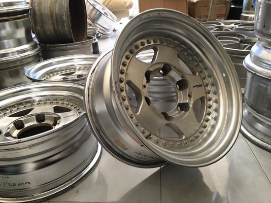 ขายล้อ RAGUNA PROSIDE 2 ชิ้นแท้ ขอบ 15x7 ออฟ-14 6รูกระบะ ประมูลญี่ปุ่น