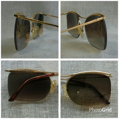 แว่นตาโกลด์ฟิลด์ฝรั่งเศสยุค &#039;70s &#039;เดอะ บิ๊กเนม&#039;  Vintage ESSILOR handmade in France