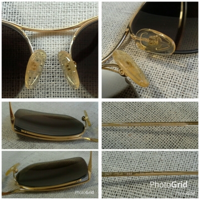 แว่นตาโกลด์ฟิลด์ฝรั่งเศสยุค &#039;70s &#039;เดอะ บิ๊กเนม&#039;  Vintage ESSILOR handmade in France