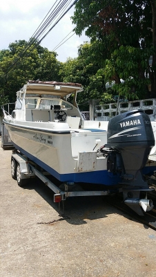 ขายเรือ yamaha f24 พร้อมทะเบียน  0945466189
