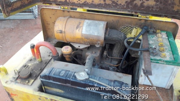 ขาย รถตักล้อยาง 4 WD เก่านอกแท้ KOMATSU SK07 ยกสูง 3 เมตร เครื่องดีเซล