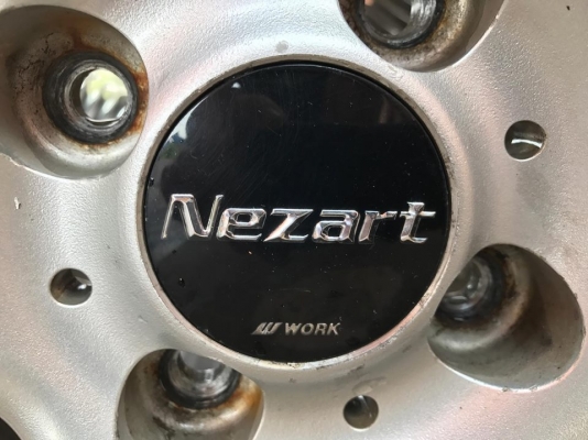 ขายล้อ w work nezart แท้ๆ ญี่ปุ่นปุ่น. 15x7 et 35  4/100