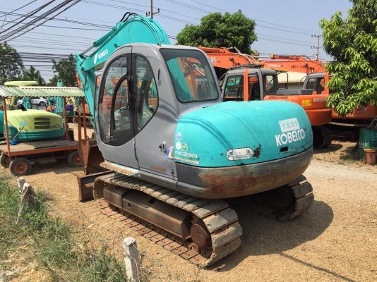 Kobelco SK60-3 มาร์คไฟว์ซุปเปอร์ เก่าญี่ปุ่นรถสวย แทรคเหล็กหุ้มก้อนบาง