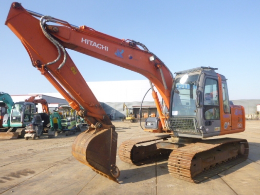 Hitachi ZX130K เก่าญี่ปุ่น ใบแทรค60ซม. มีไลน์หัวกระแทก