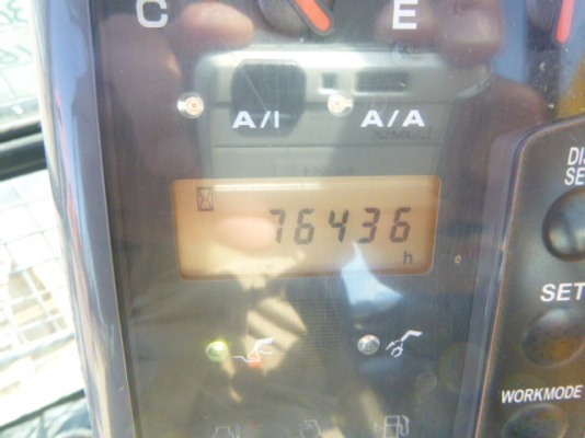 Hitachi ZX130K เก่าญี่ปุ่น ใบแทรค60ซม. มีไลน์หัวกระแทก