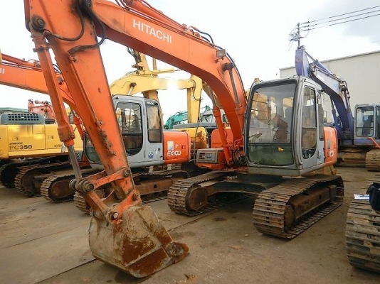 Hitachi EX100-5 เก่าญี่ปุ่น มีไลน์หัวเจาะ รถสวย ระบบดี