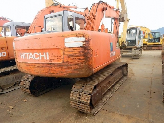 Hitachi EX100-5 เก่าญี่ปุ่น มีไลน์หัวเจาะ รถสวย ระบบดี