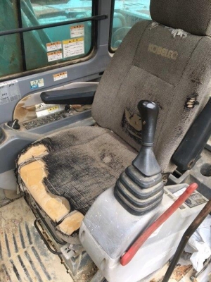 Kobelco SK120-3 มาร์คไฟว์ซุปเปอร์ เก่าญี่ปุ่น มีไลน์หัวเจาะ