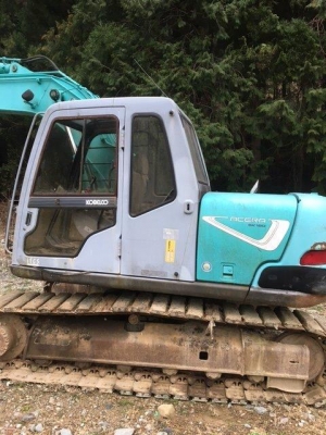 Kobelco SK120-3 มาร์คไฟว์ซุปเปอร์ เก่าญี่ปุ่น มีไลน์หัวเจาะ