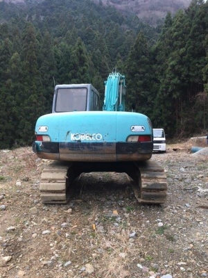 Kobelco SK120-3 มาร์คไฟว์ซุปเปอร์ เก่าญี่ปุ่น มีไลน์หัวเจาะ